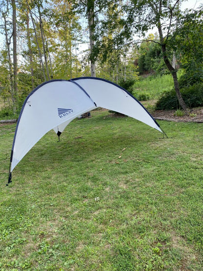 Kelty Large Sunshade, Blue/Grey, OS