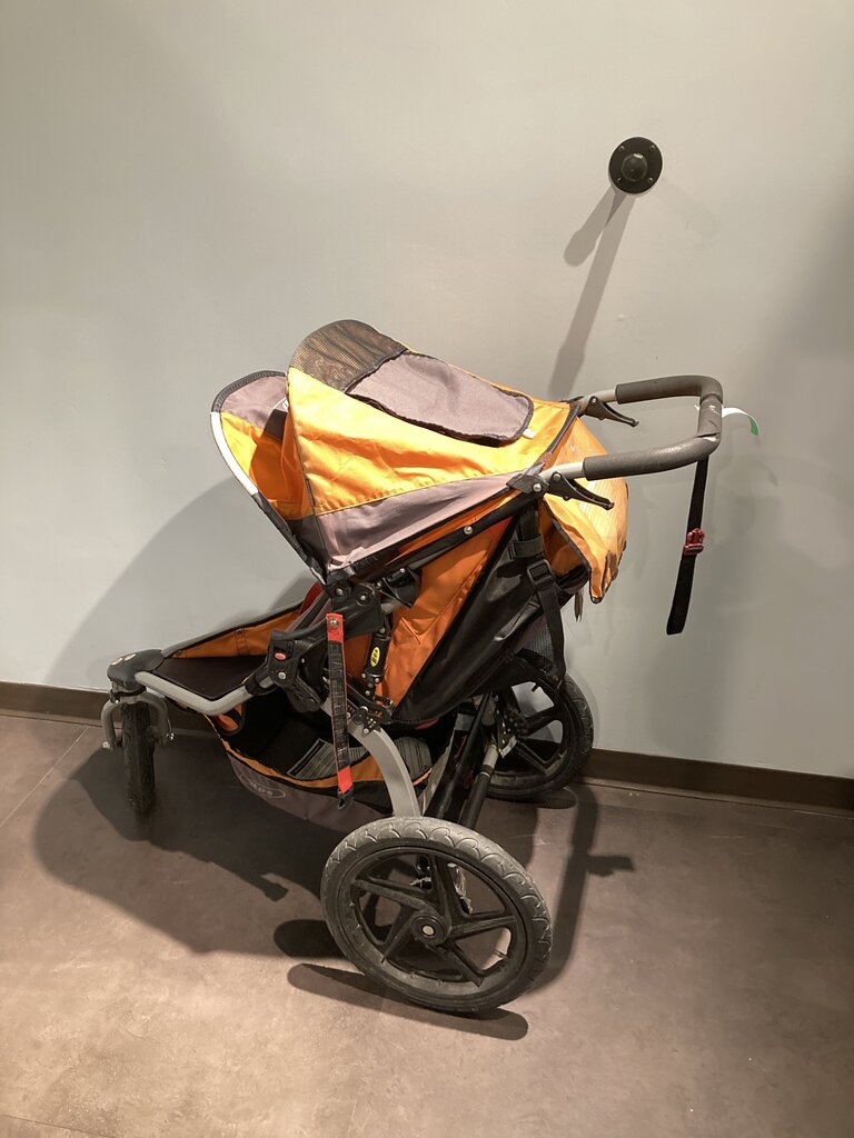 (Wear) BOB Revolution SE Stroller, Orange/Grey