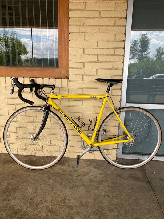 Cannondale R600 Road Bike, Yellow, 56cm frame/700x23c tires