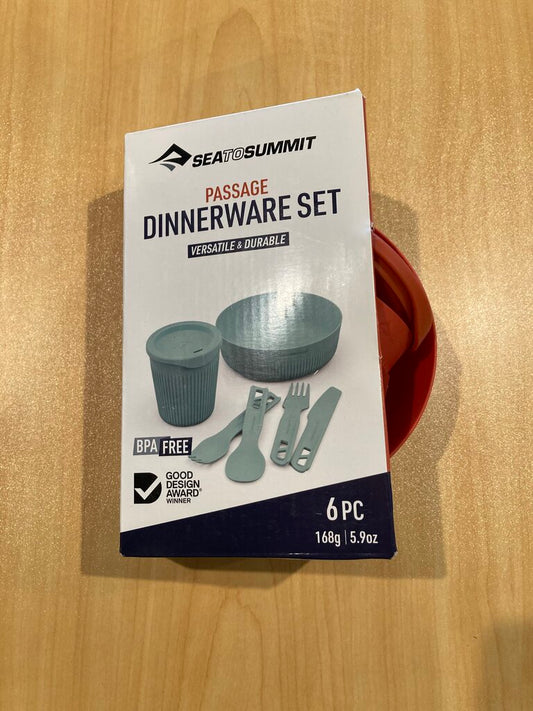 Sea To Summit Passage Dinnerware Set, Spicy Orange