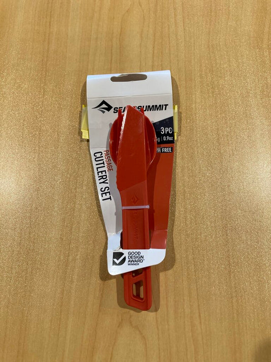 Sea To Summit Passage Cutlery Set, Spicy Orange