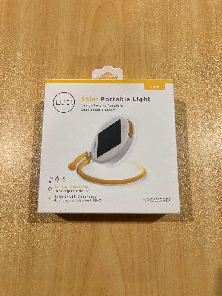 Luci Solar Portable Rechargeable Light, Core