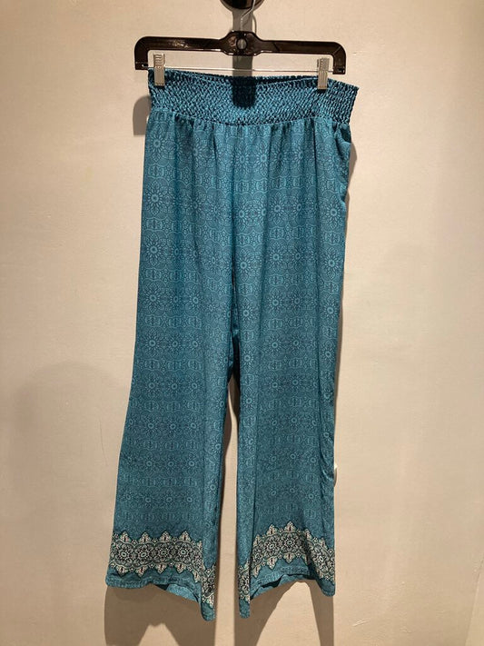 Prana pants, Blue/Green, Women's L