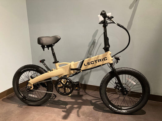 XP Lite Sandstorm E-Bike w/ Accessories, Tan, 20x2.60