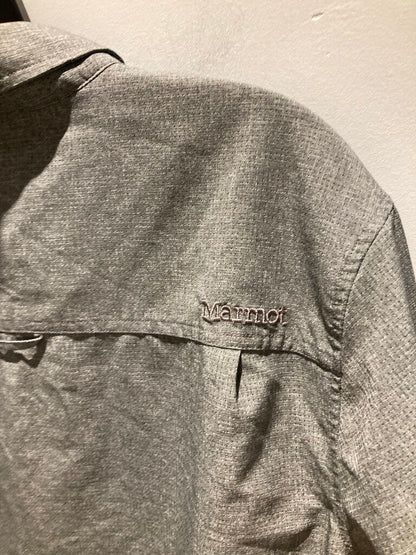 Marmot LS Button Up, Grey, Men's M