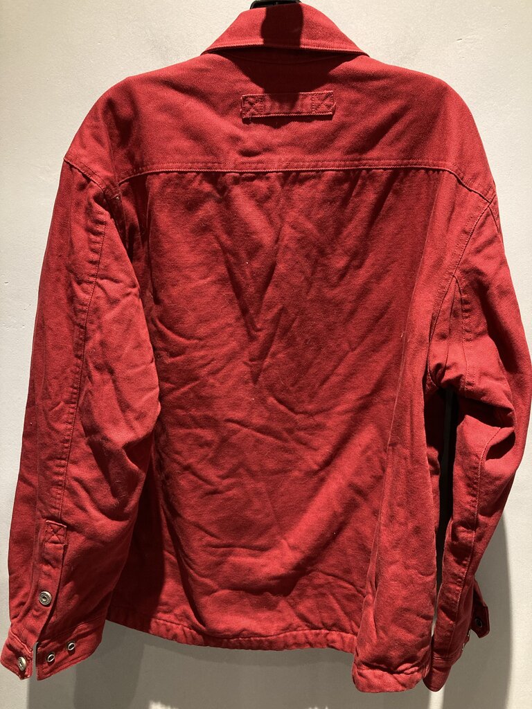 Duluth Trading Shacket, Red, Men's L